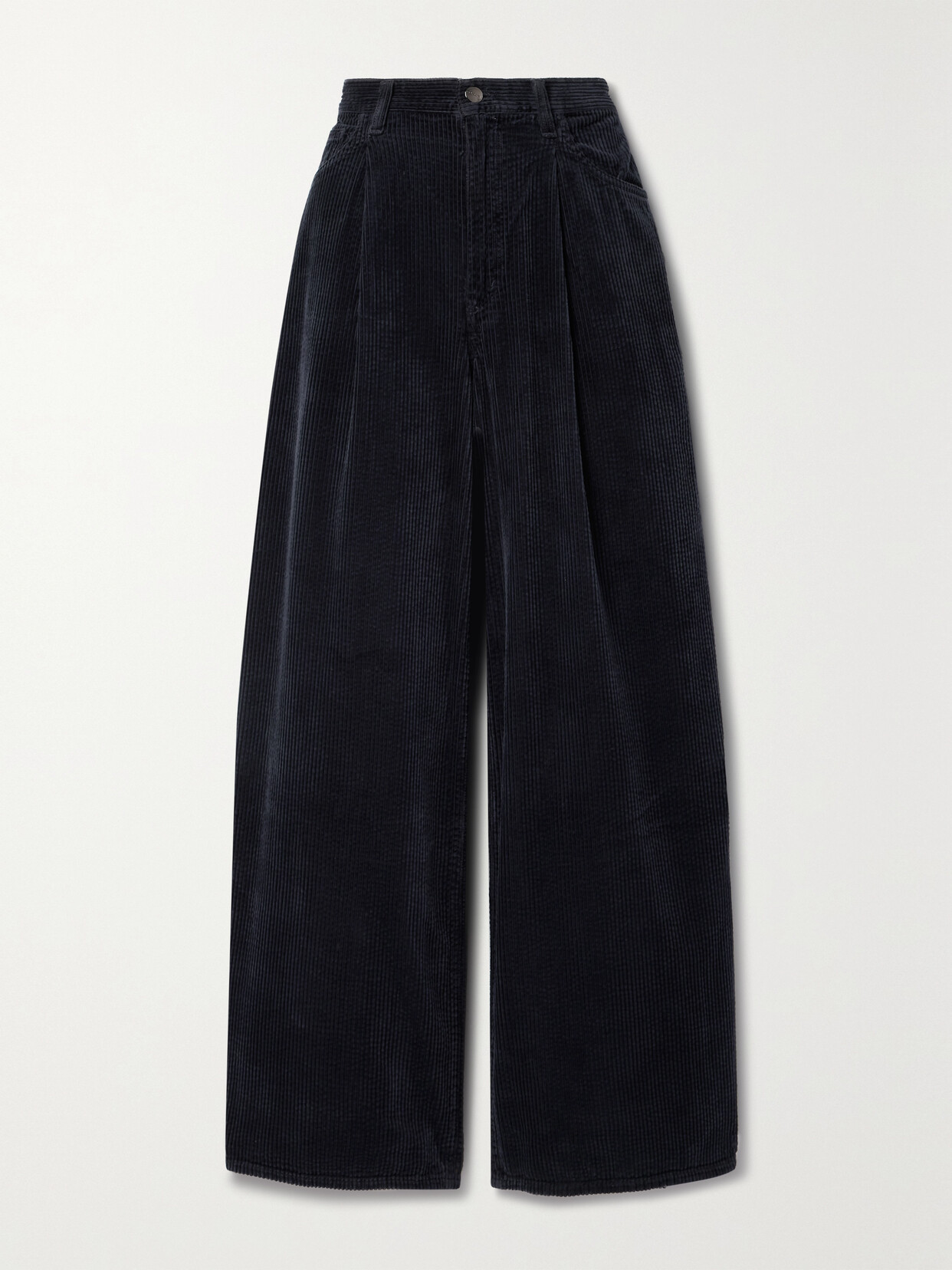 GOLDSIGN - The Atticus Cotton-corduroy Wide-leg Pants - Blue