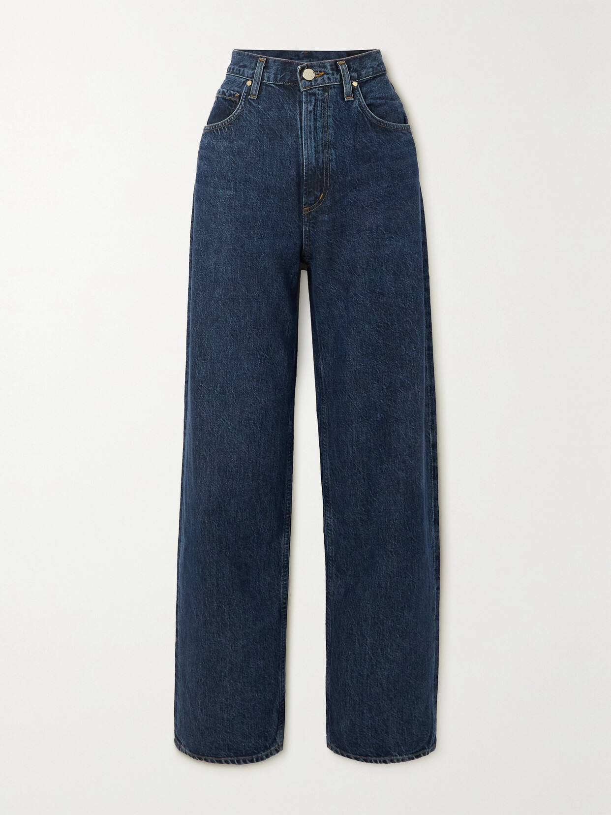 Goldsign + Net Sustain The Haven Low-rise Boyfriend Jeans In Blue