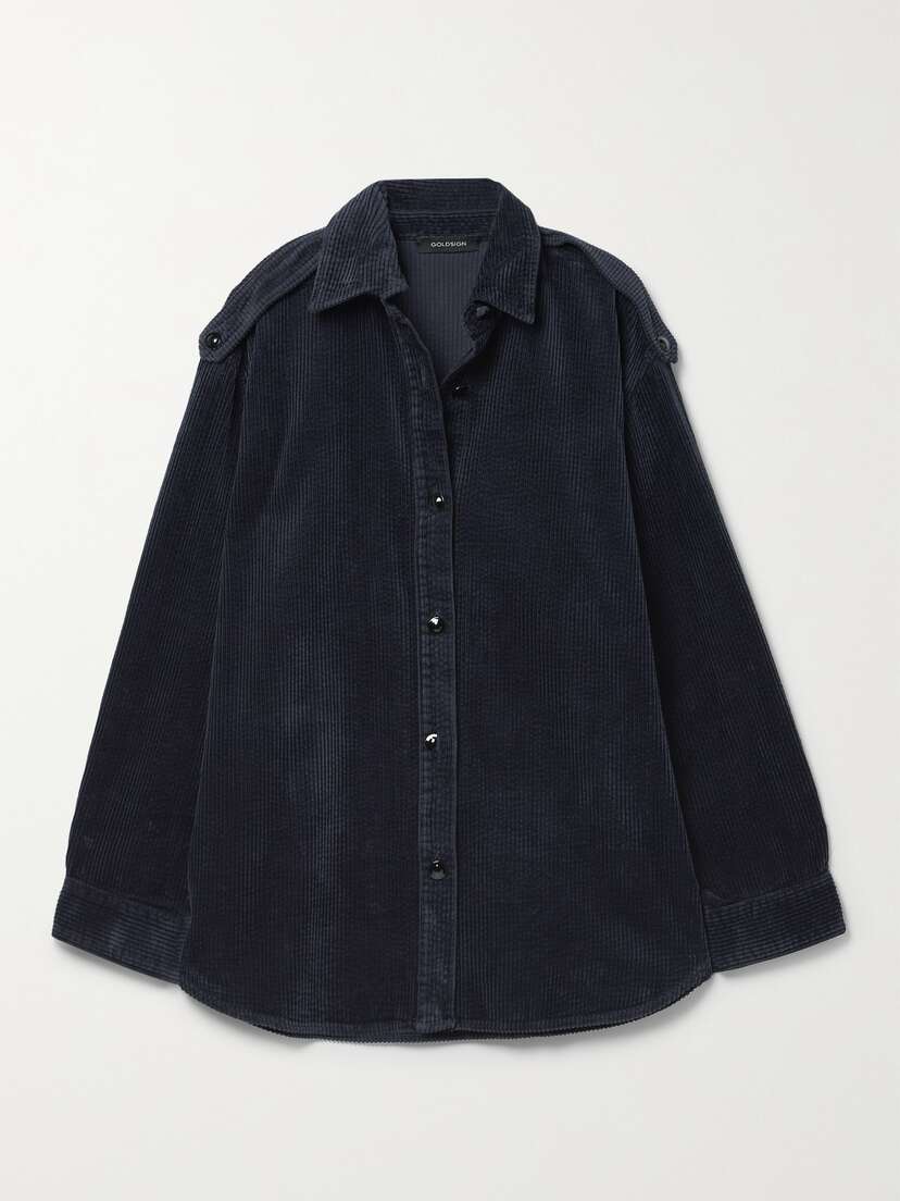 GOLDSIGN The Caden Cotton-corduroy Shirt