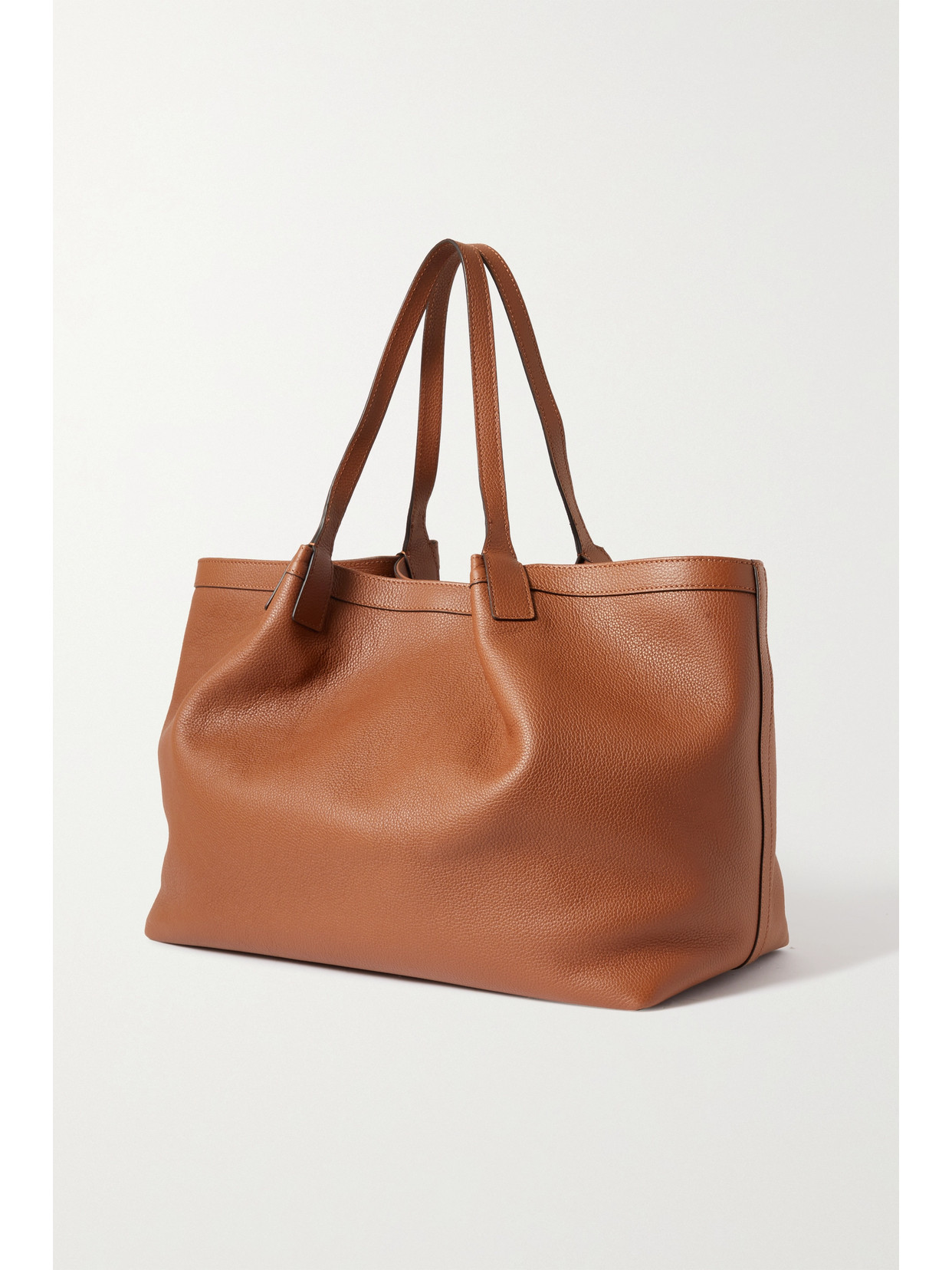 SERAPIAN SECRET LARGE TEXTURED-LEATHER TOTE