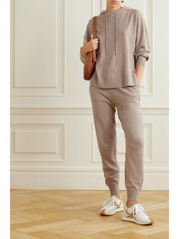 Allude Cashmere hoodie and track pants set
