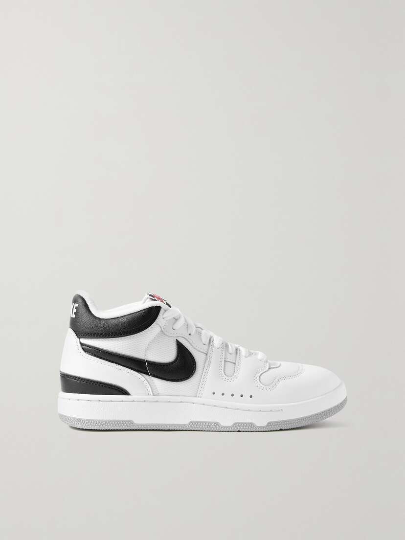 Nike Mac Attack Leather And Mesh Sneakers