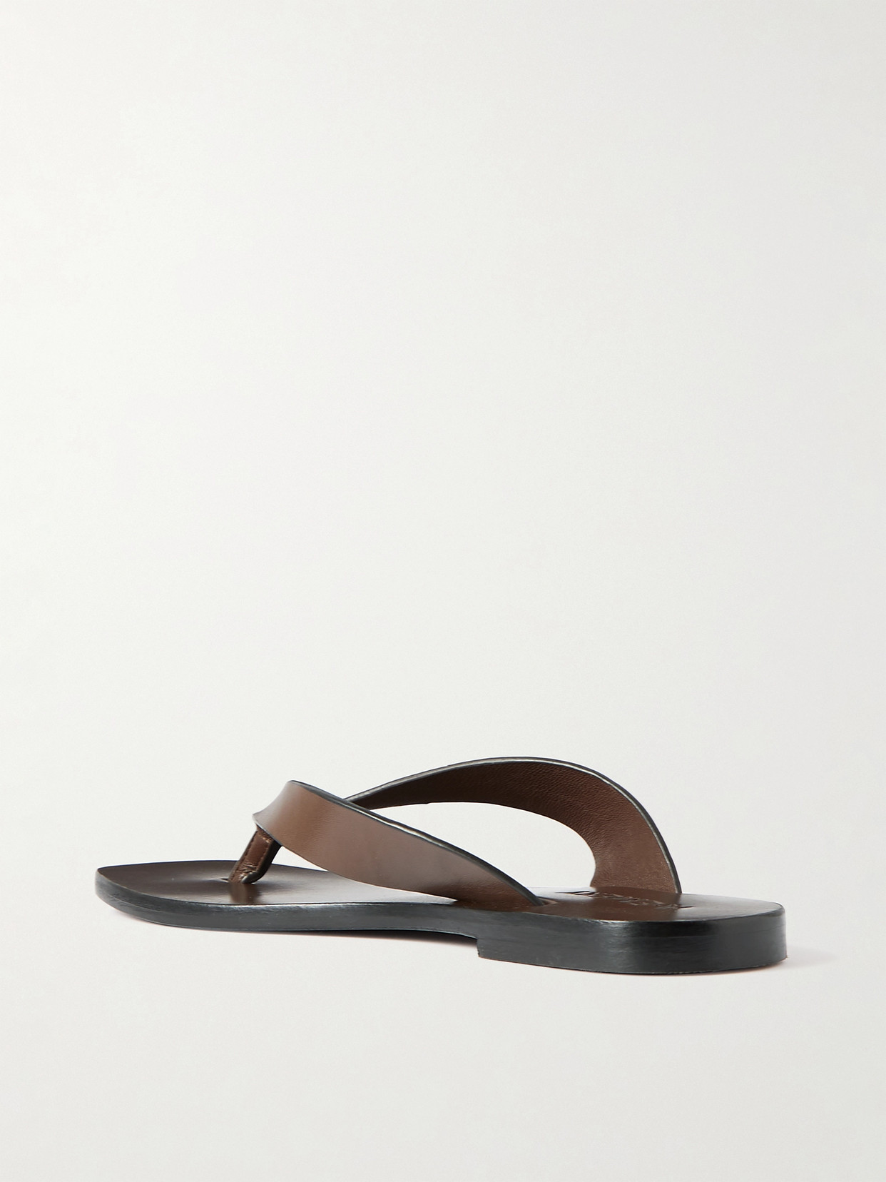 A.emery Sandali 'kinto' Con Punta Quadrata E Design A Infradito In Pelle Marroni Donna In Brown