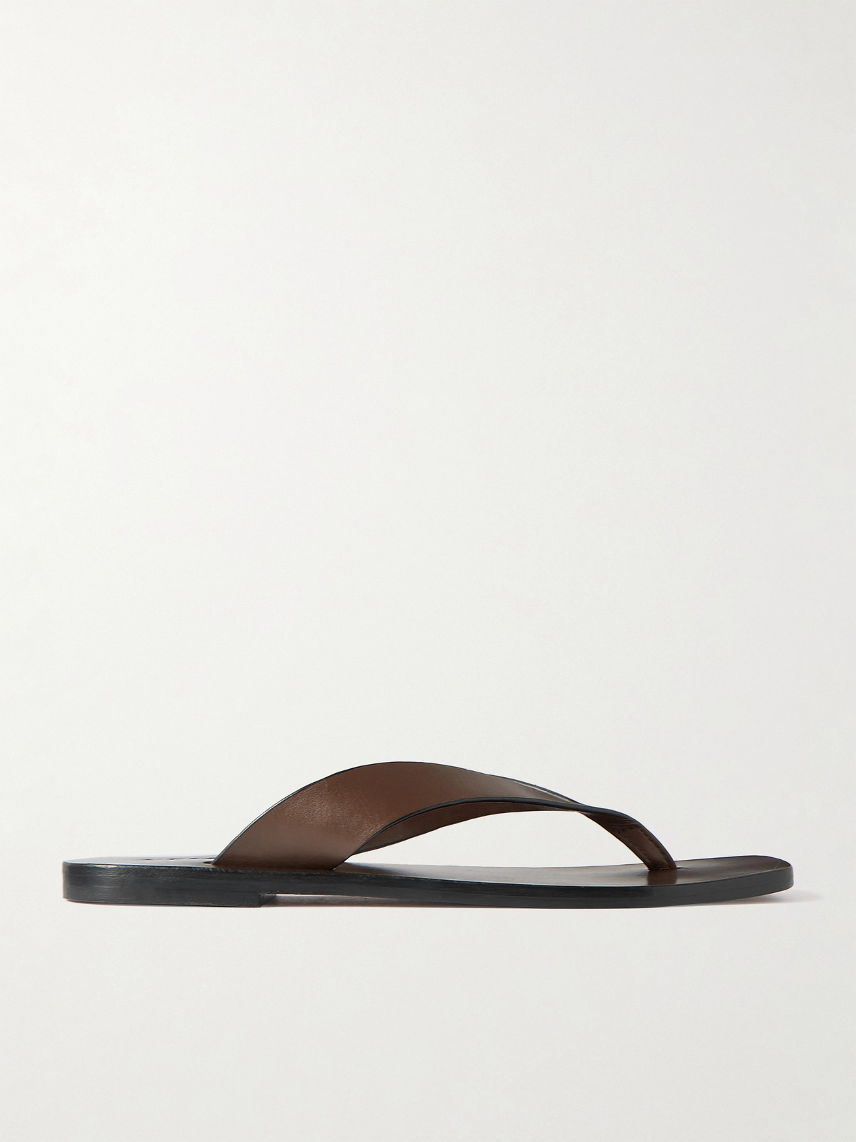 A.emery Kinto Leather Sandals In Brown