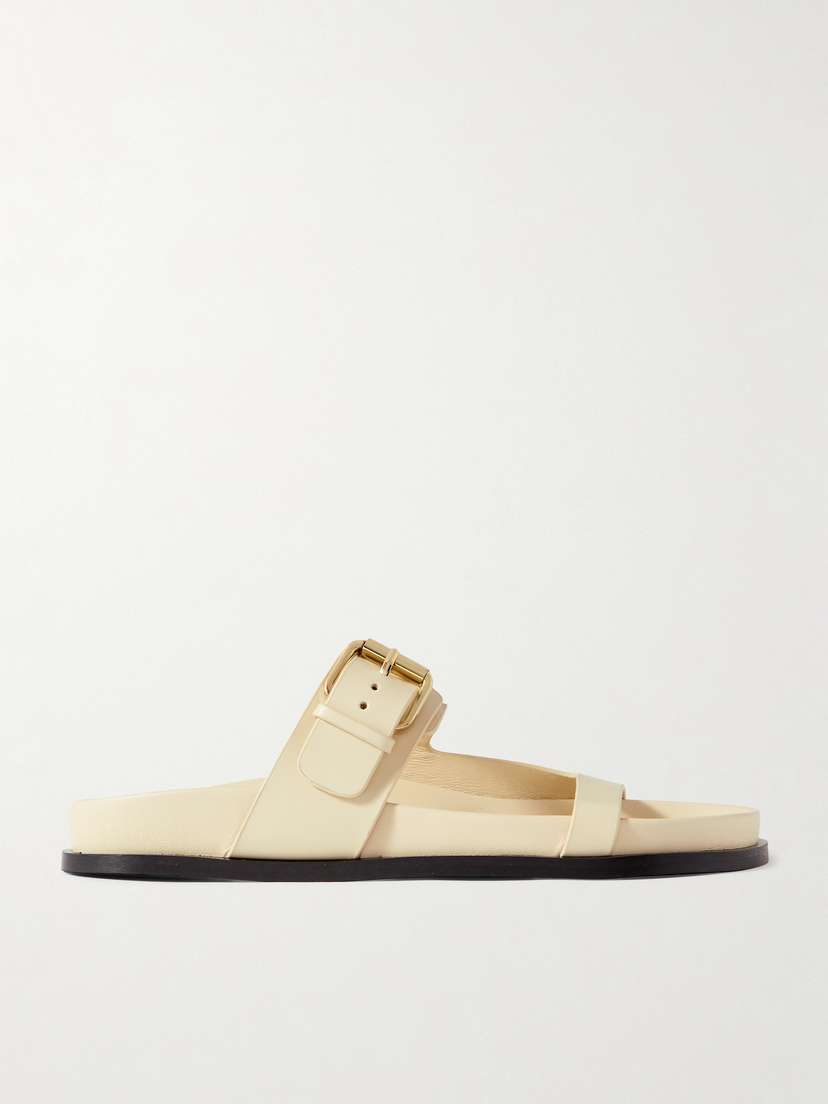 A Emery Prince Buckled Leather Sandals
