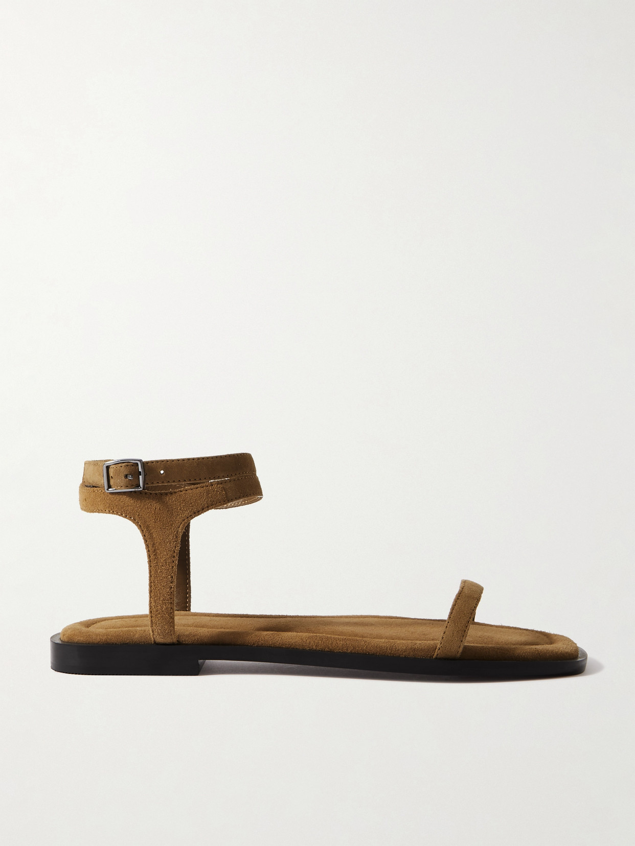 A Emery Viv Suede Sandals - Brown