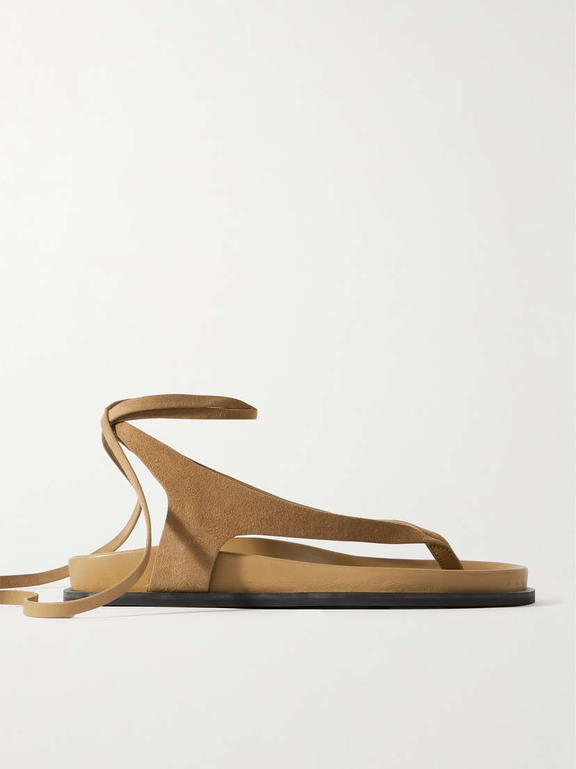 A Emery Shel Suede Sandals