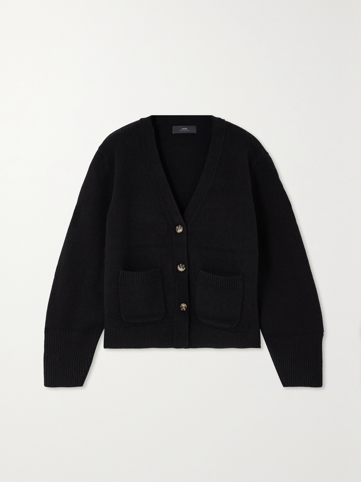 Shop Arch4 + Net Sustain Janelle Cashmere Cardigan In Black