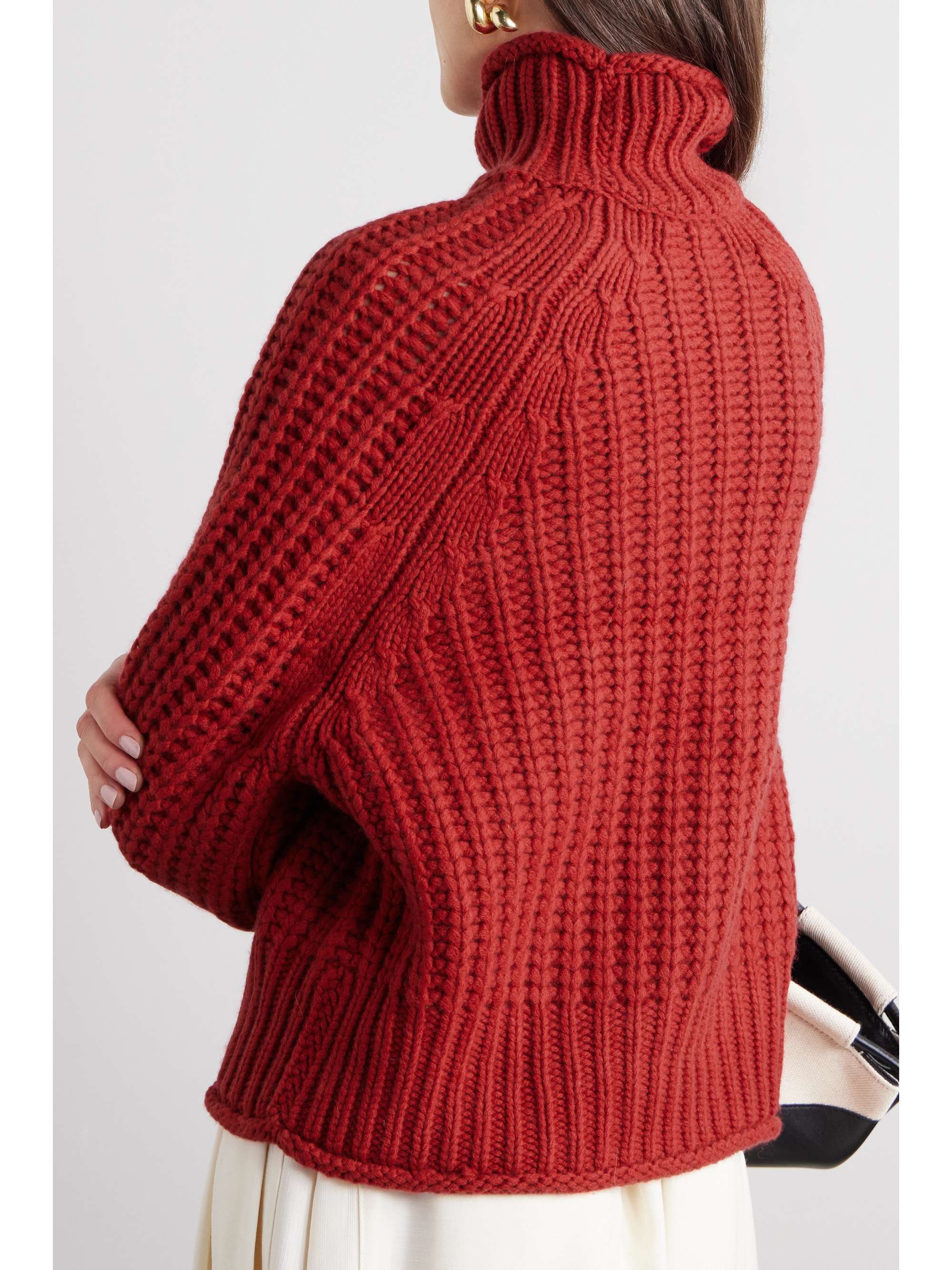 ARCH4 Ellis ribbed cashmere turtleneck sweater