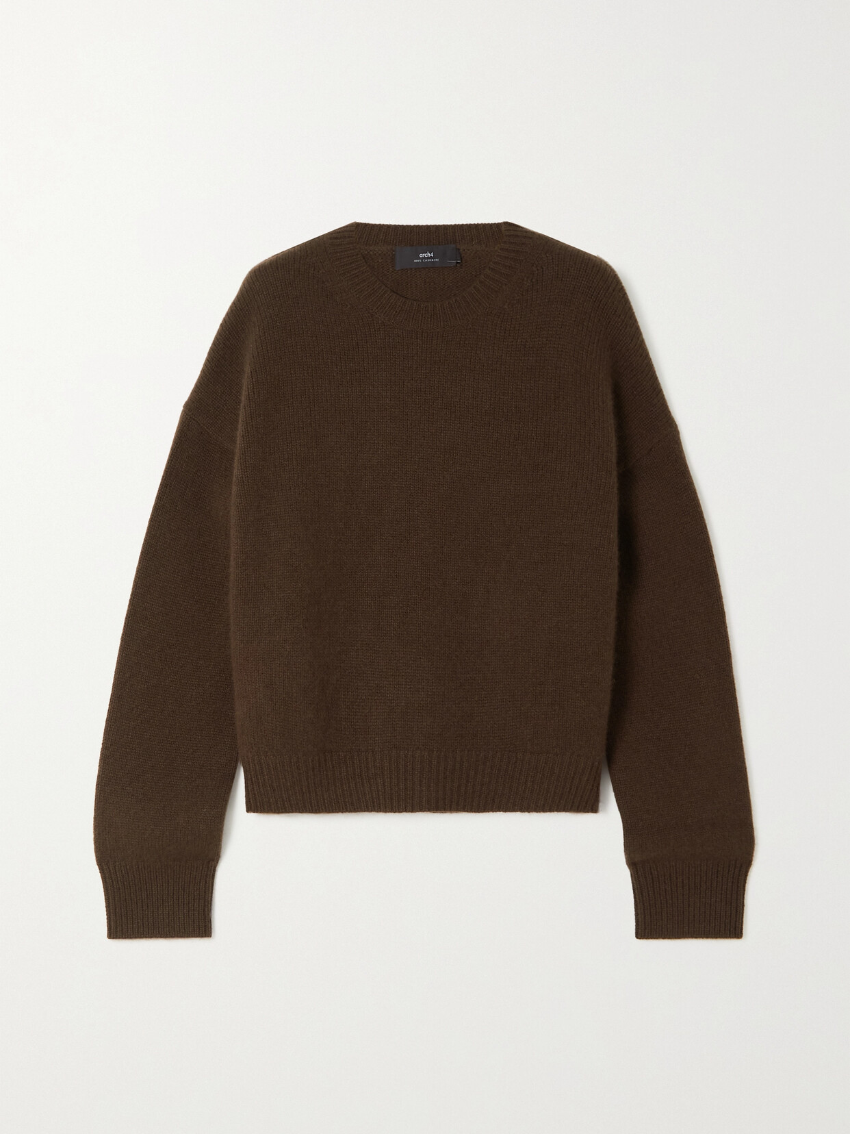 Arch4 + Net Sustain The Ivy Cashmere Sweater In Brown