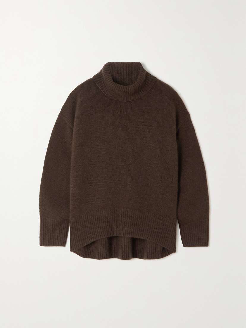 Arch4 + Net Sustain World's End Cashmere Turtleneck Sweater