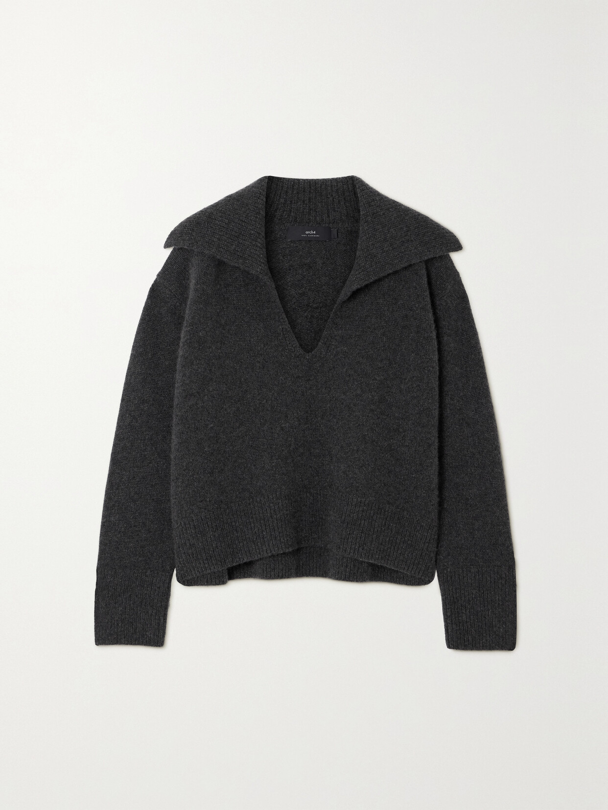 Arch4 - + Net Sustain Cortina Cashmere Sweater - Black