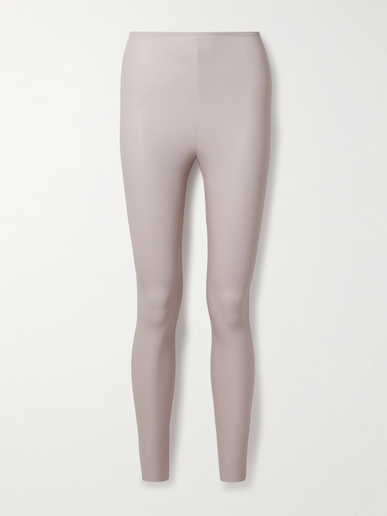 Commando - Faux Stretch-leather Leggings - Off-white