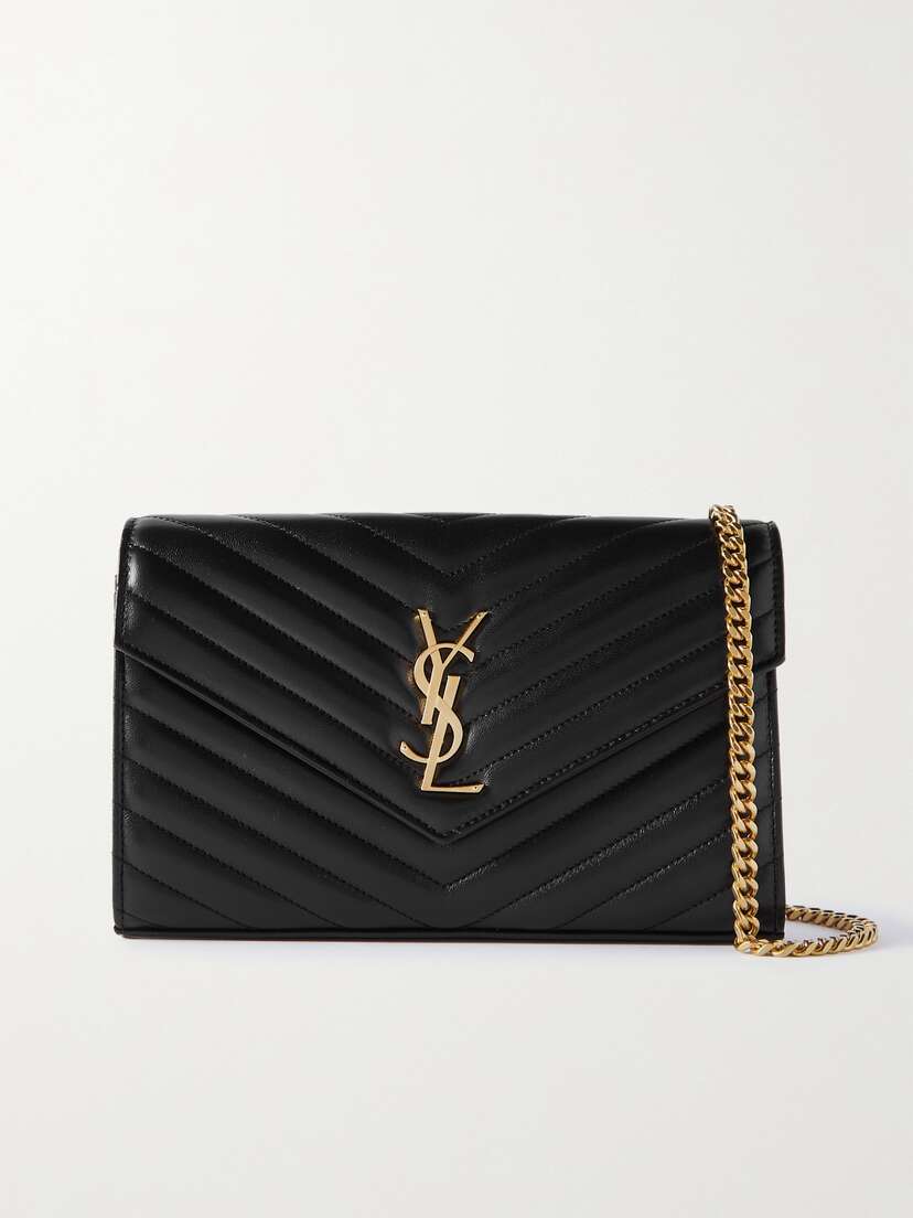 Saint Laurent Cassandre Matelassé Leather Shoulder Bag