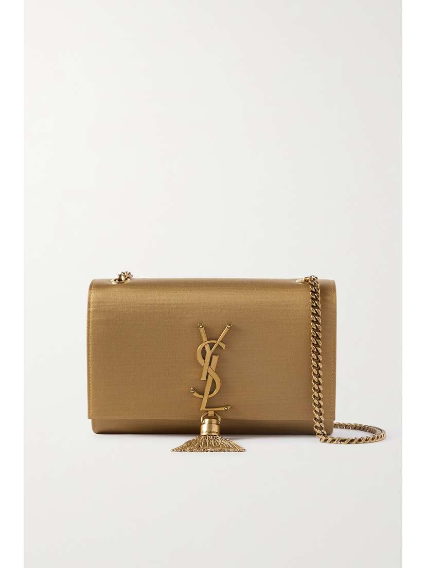 Saint Laurent Kate Satin Shoulder Bag
