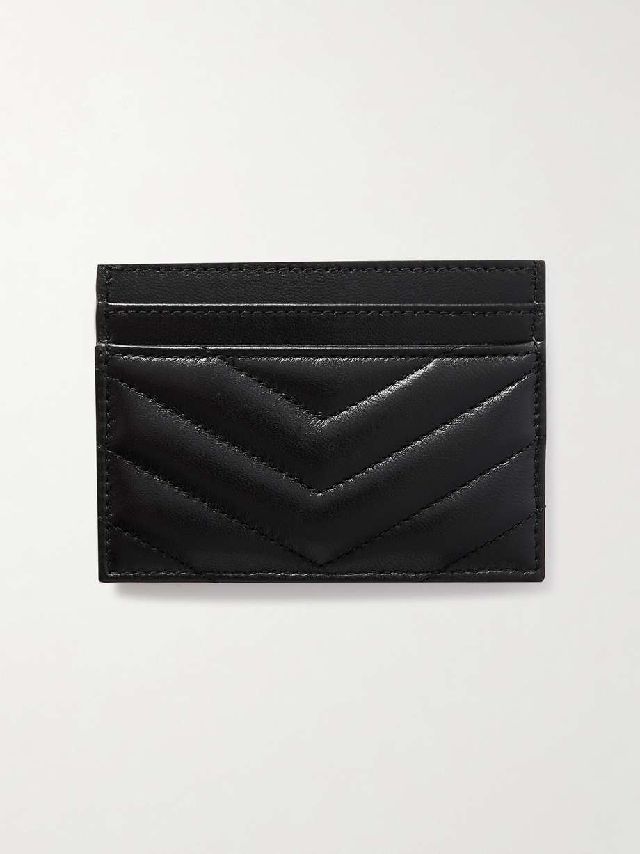 Matelassé leather Cardholder