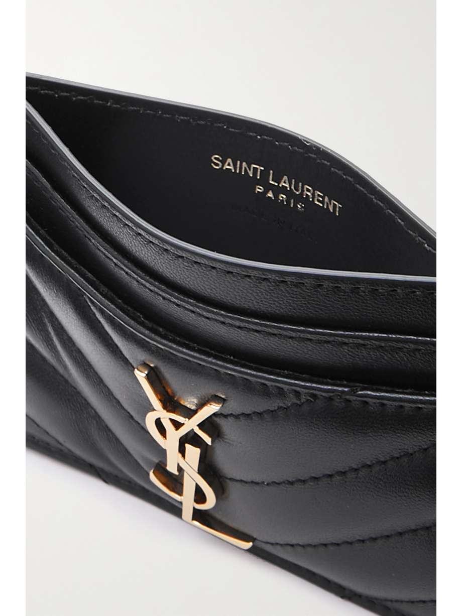 Matelassé leather Cardholder