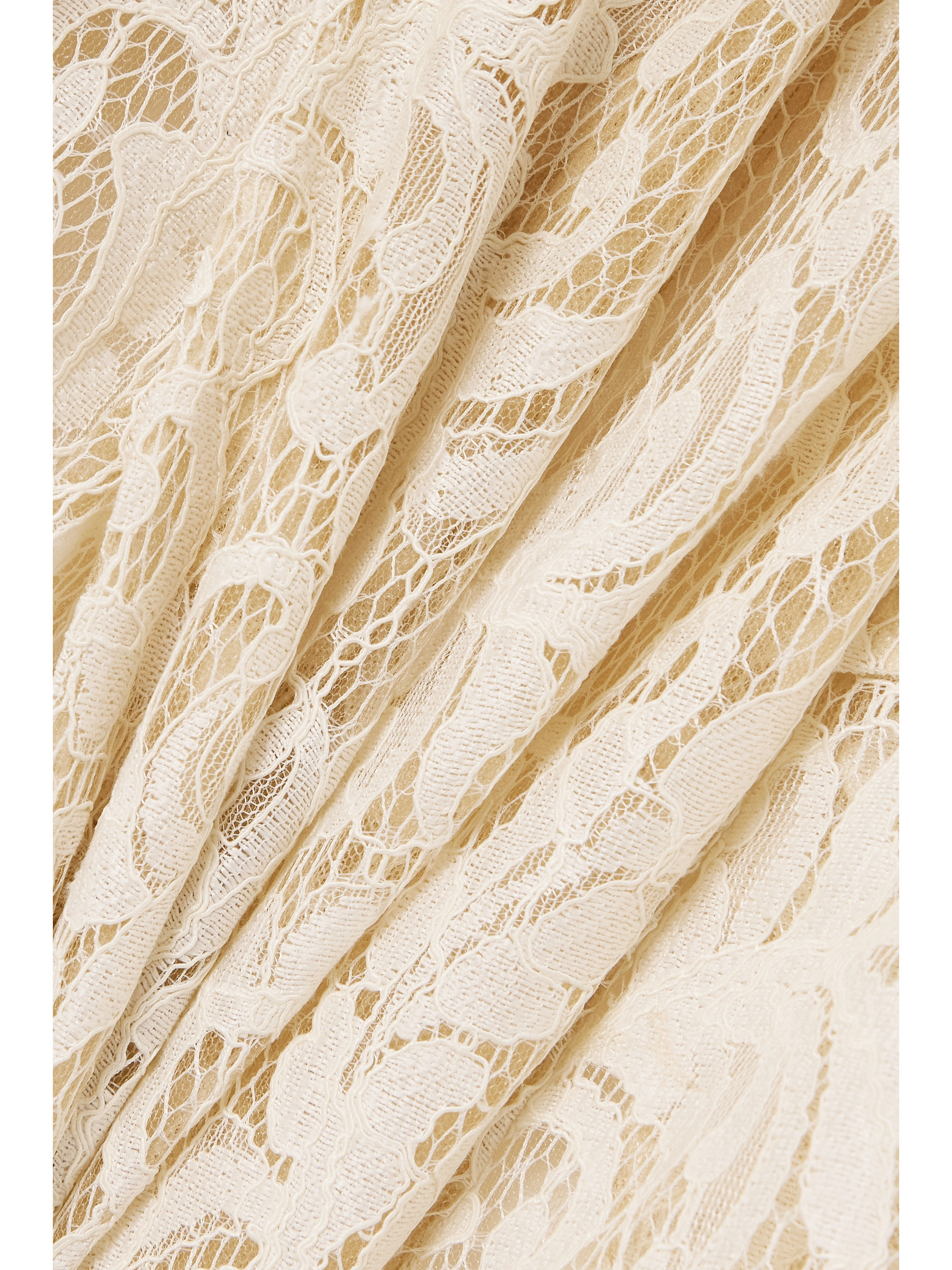 Safiyaa Gregora draped corded lace jacket