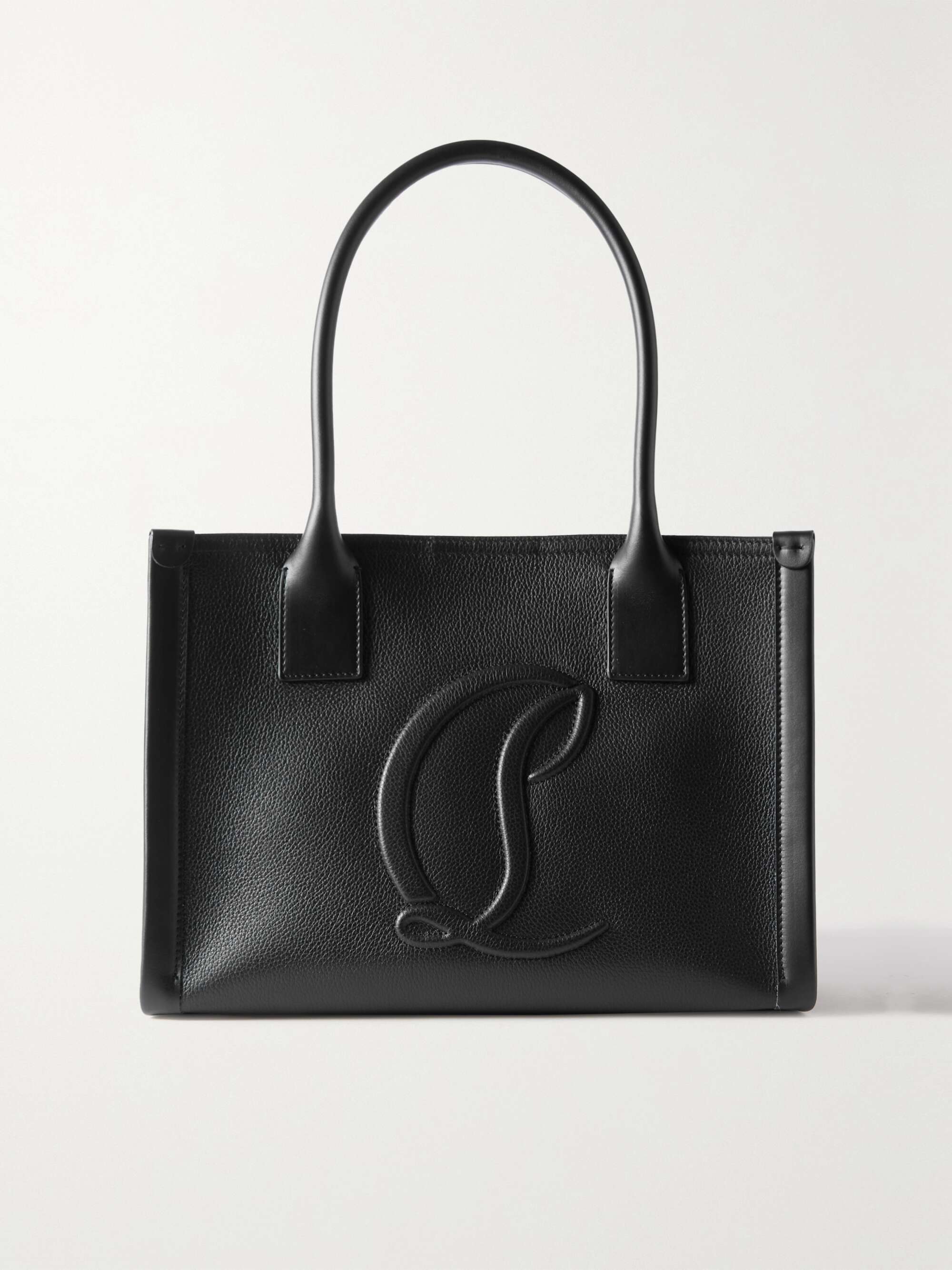 CHRISTIAN LOUBOUTIN By My Side small textured leather tote NET A PORTER