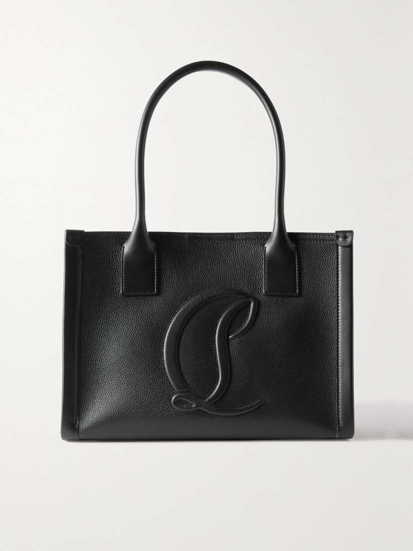 Christian Louboutin By My Side Small Textured-leather Tote