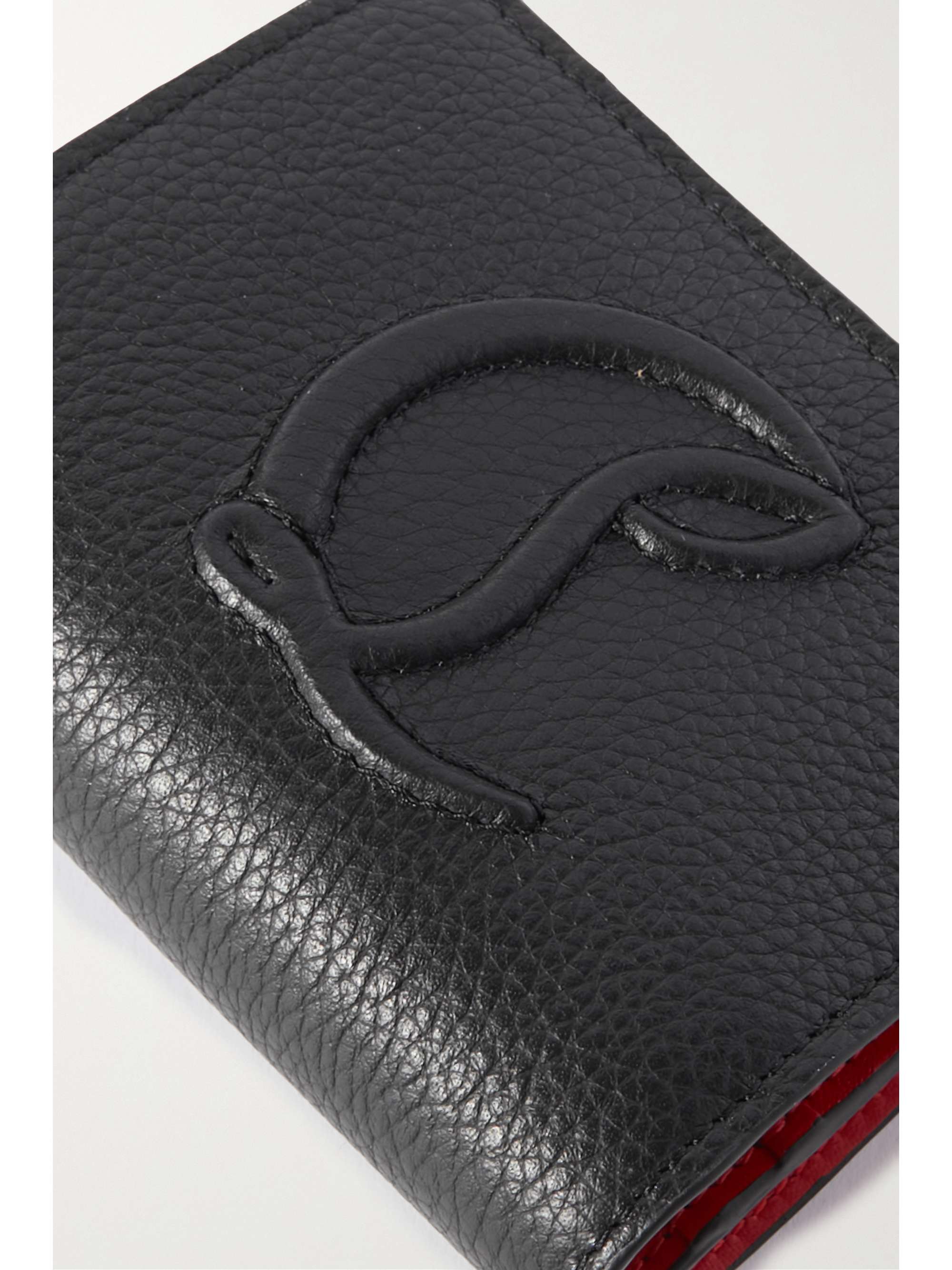 CHRISTIAN LOUBOUTIN By My Side embossed textured-leather
