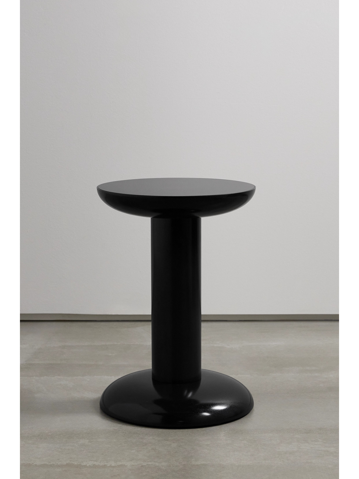 Raawii - + George Sowden Thing Aluminum Table - Black