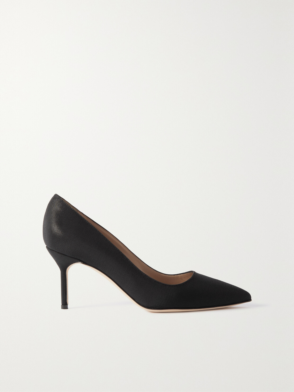 Manolo Blahnik Bb 70 Grosgrain Pumps - Black