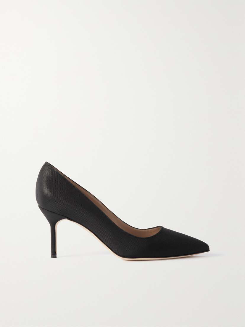 Manolo Blahnik Bb 70 Grosgrain Pumps