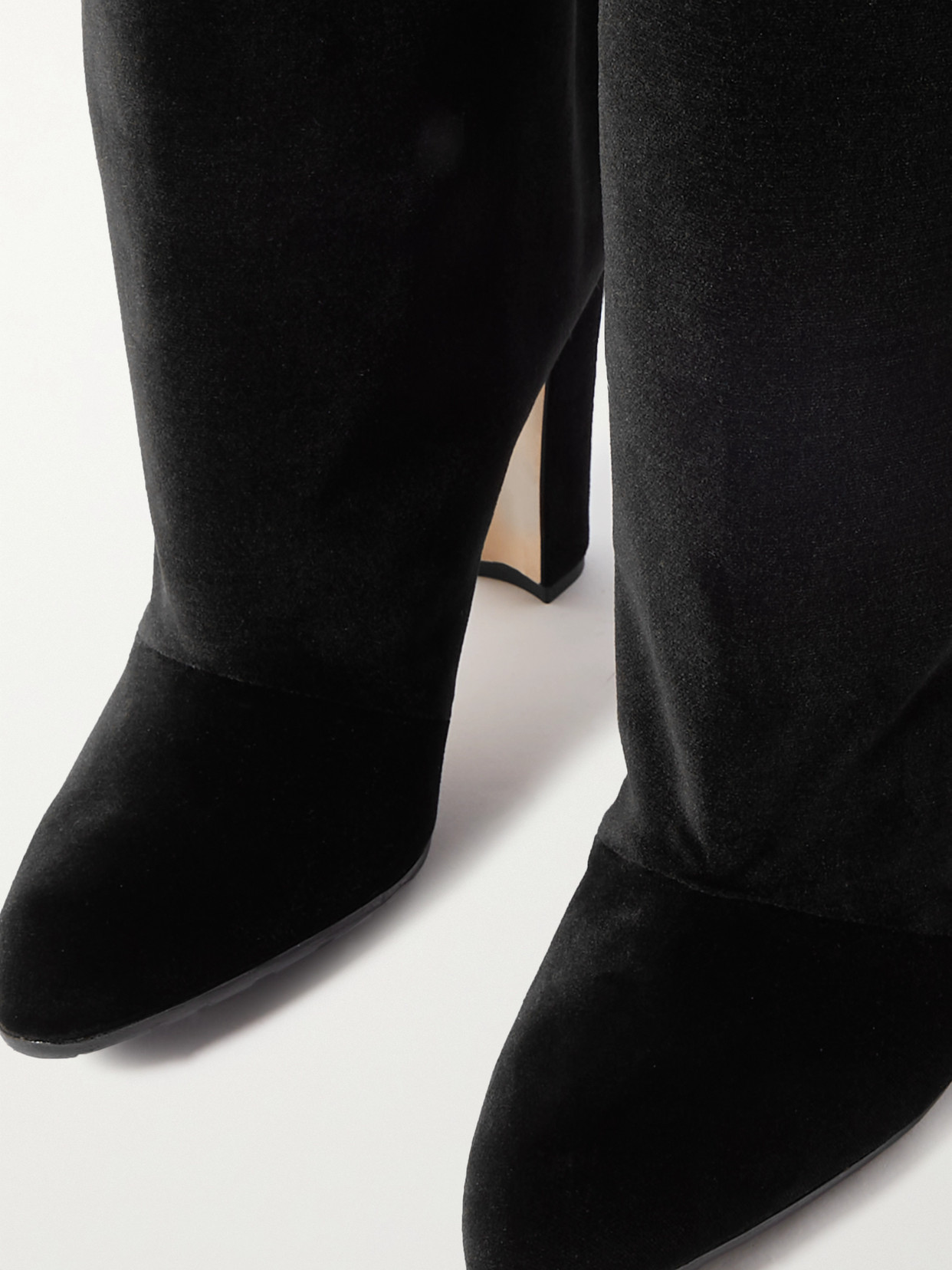 Garder 45 Velvet Knee Boots