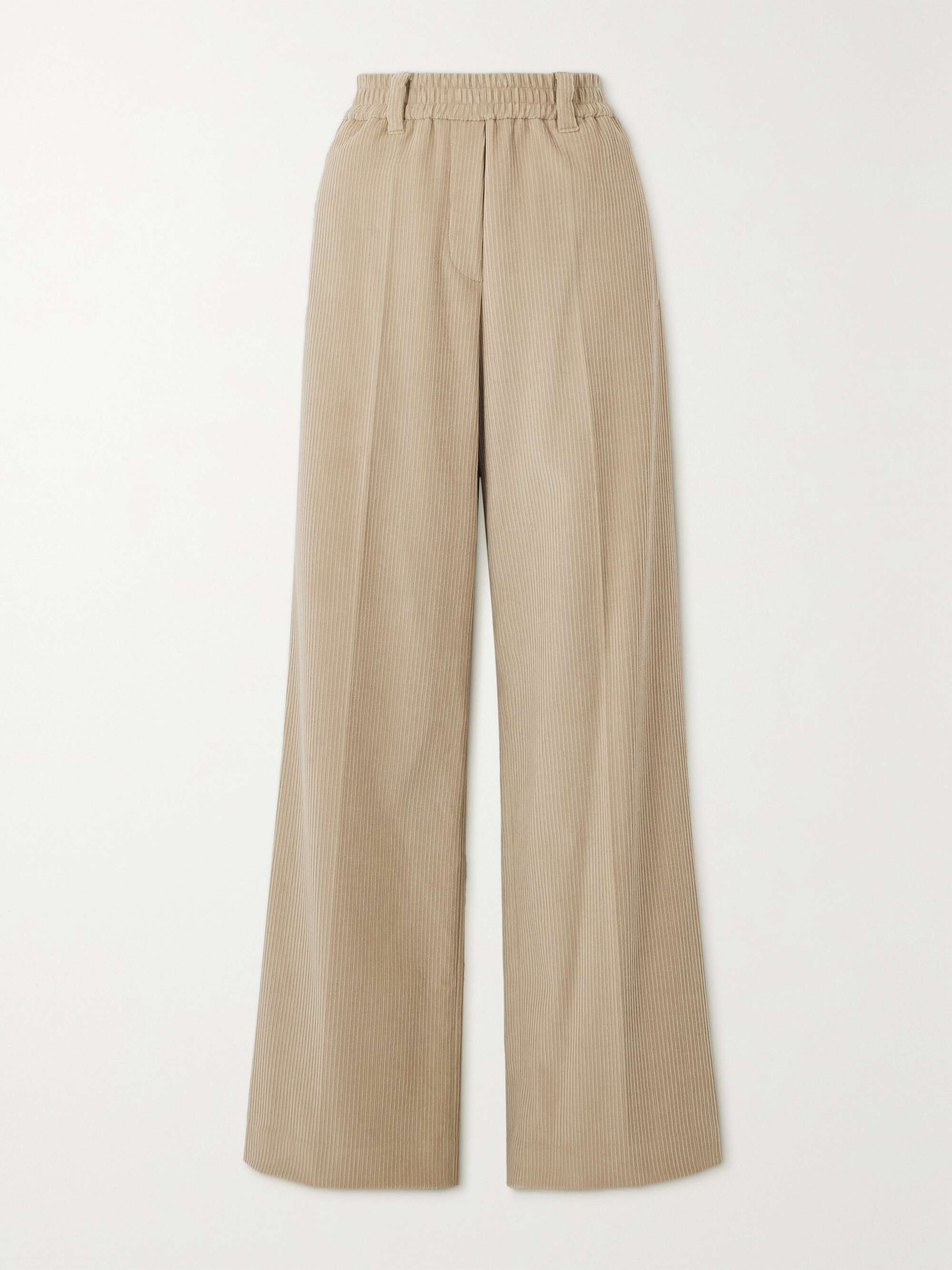 brunello cucinelli wide leg pants