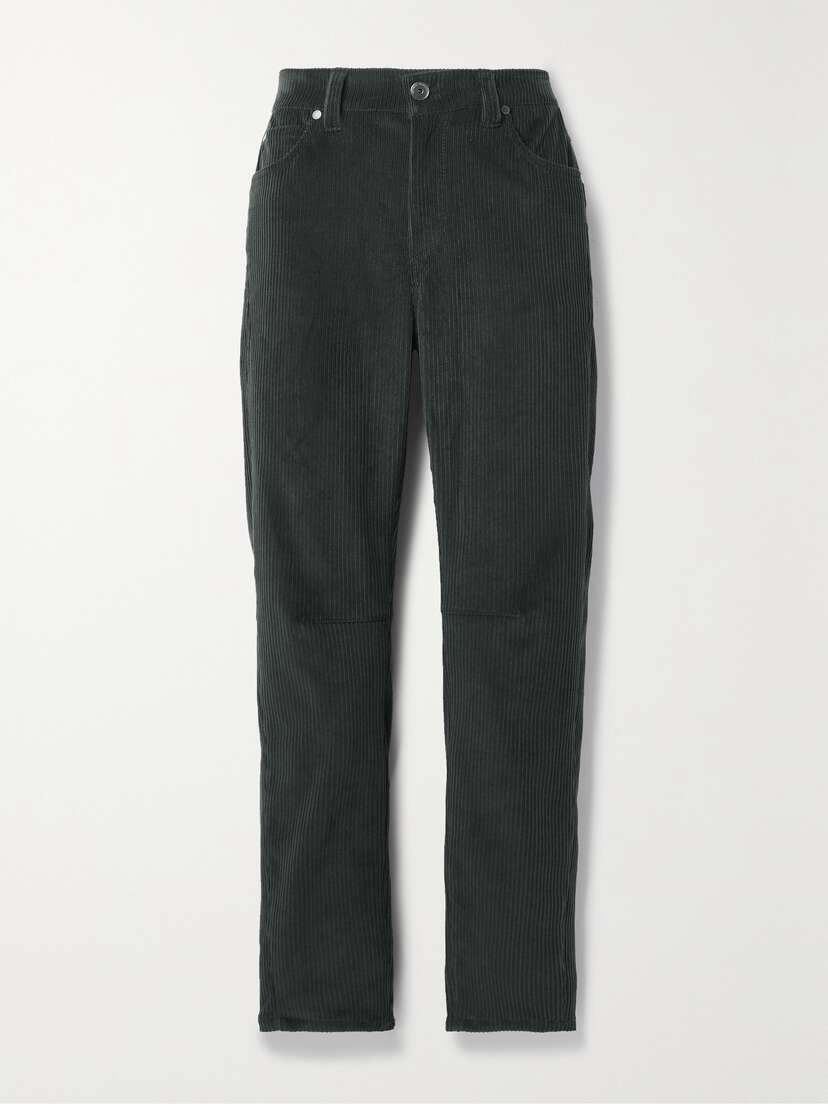 Brunello Cucinelli Cotton-blend Corduroy Tapered Pants