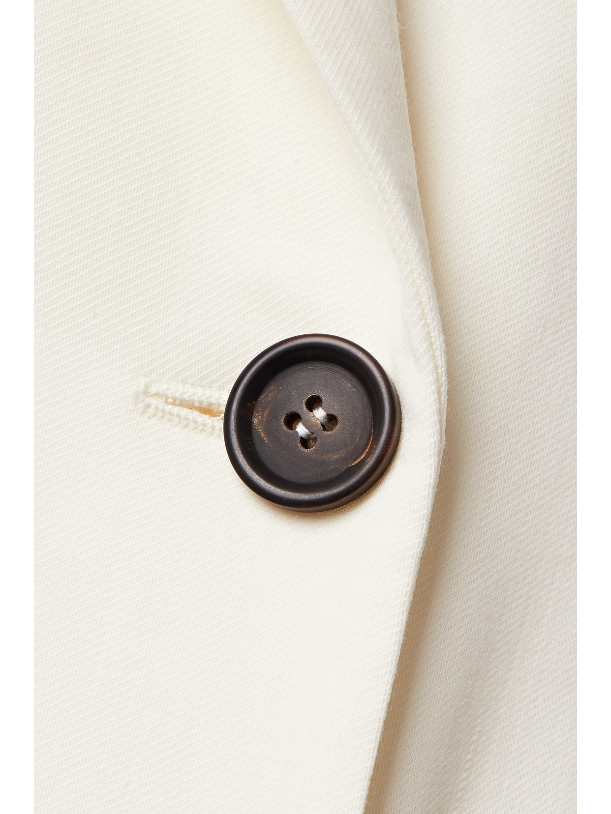 Brunello Cucinelli Twill Coat In White