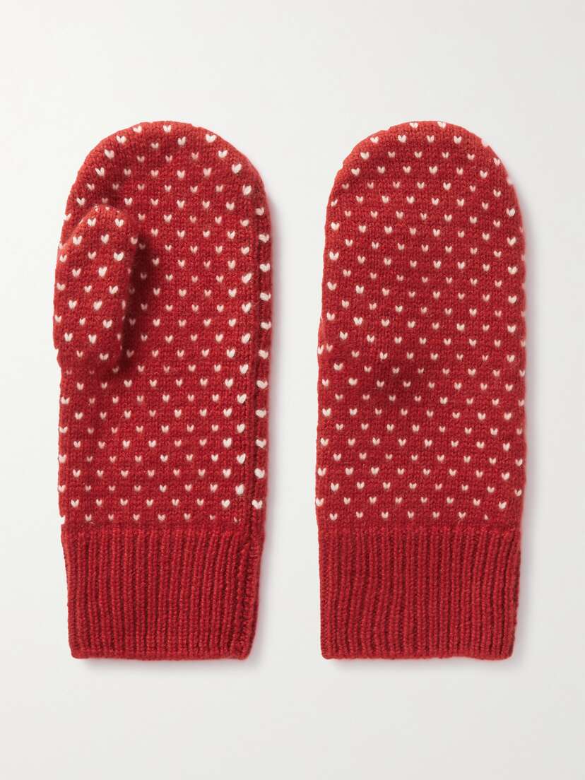 Arch4 Davis Intarsia Cashmere Mittens