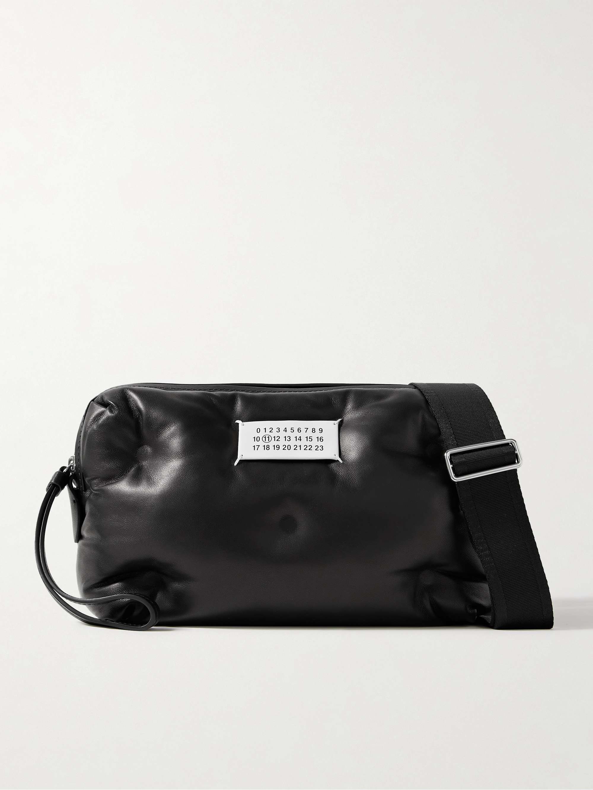 MAISON MARGIELA Glam Slam padded quilted leather shoulder bag | NET-A ...