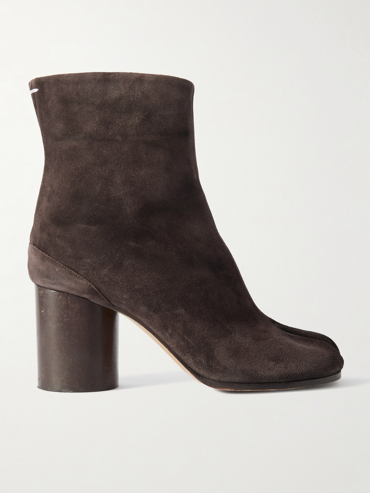 Maison Margiela - Tabi Split-toe Suede Ankle Boots - Brown