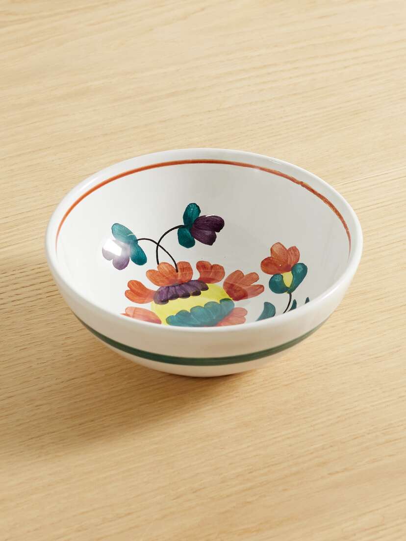 Cabana Lia 16cm Painted Ceramic Bowl