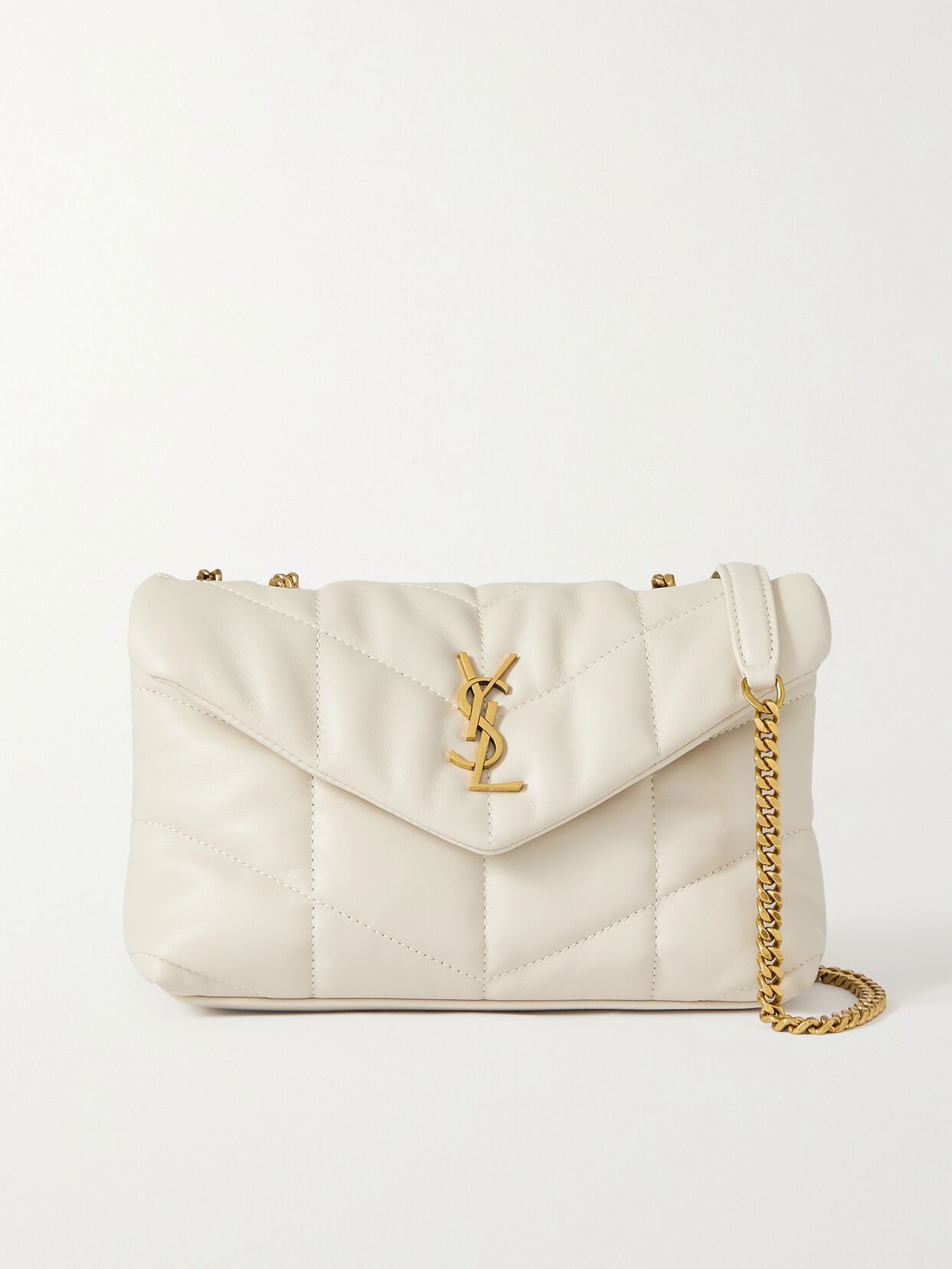 toy puffer mini matelasse leather shoulder bag