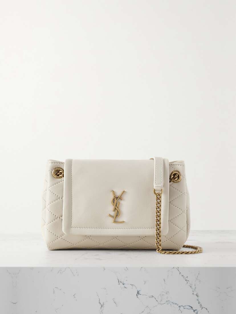 Saint Laurent Nolita Mini Quilted Leather Shoulder Bag