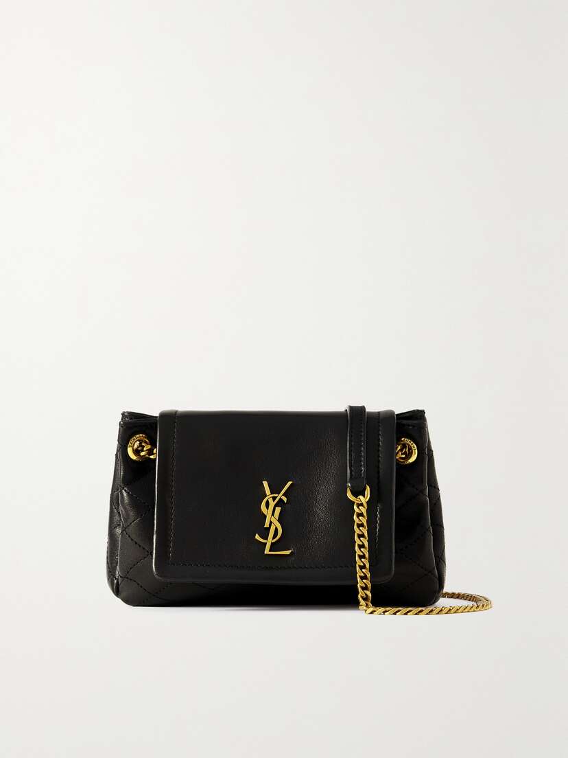 Saint Laurent Nolita Mini Quilted Leather Shoulder Bag