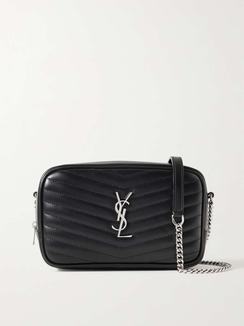 Saint Laurent Lou Mini Matelassé Leather Shoulder Bag