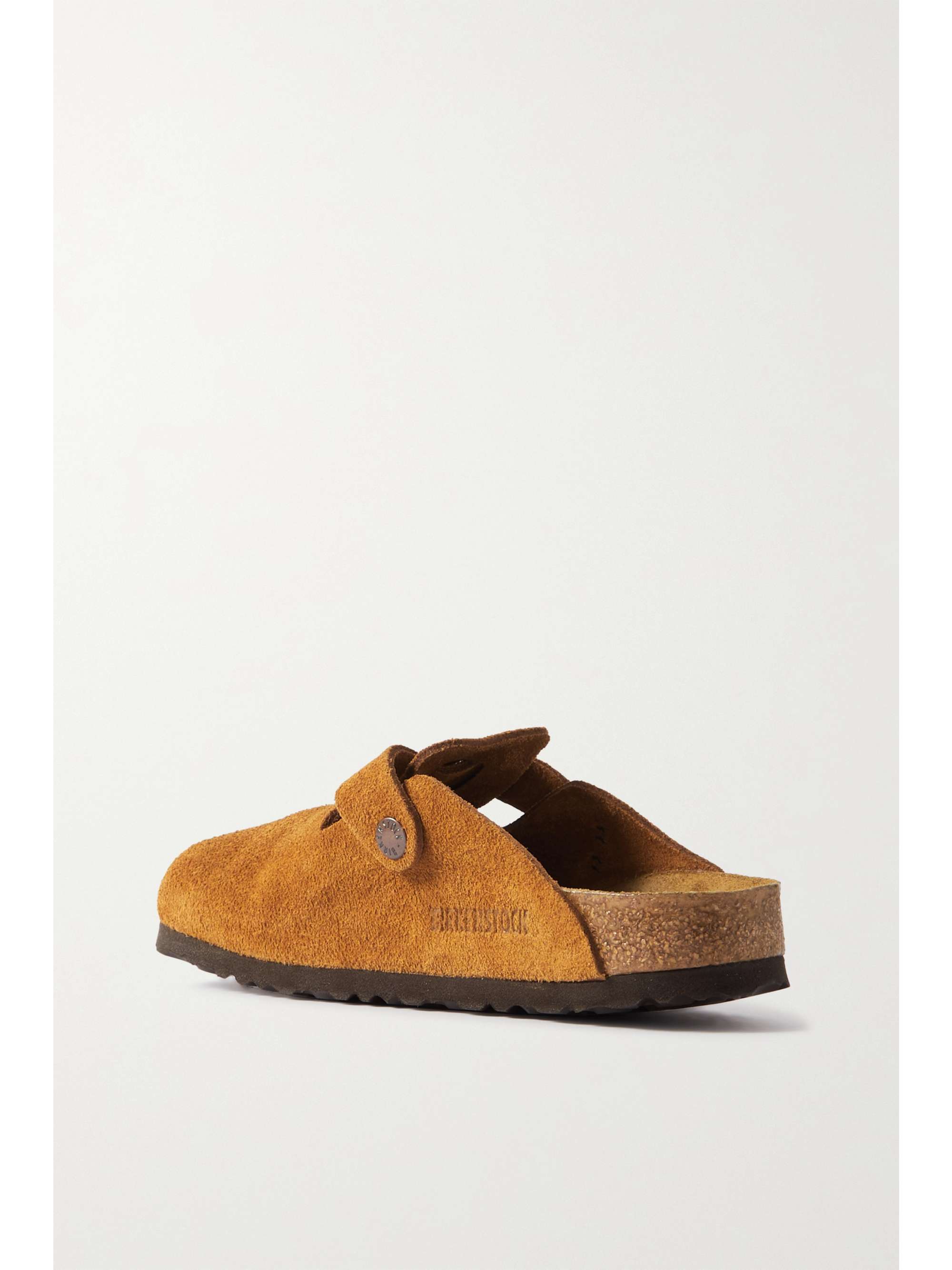 BIRKENSTOCK Boston suede clogs