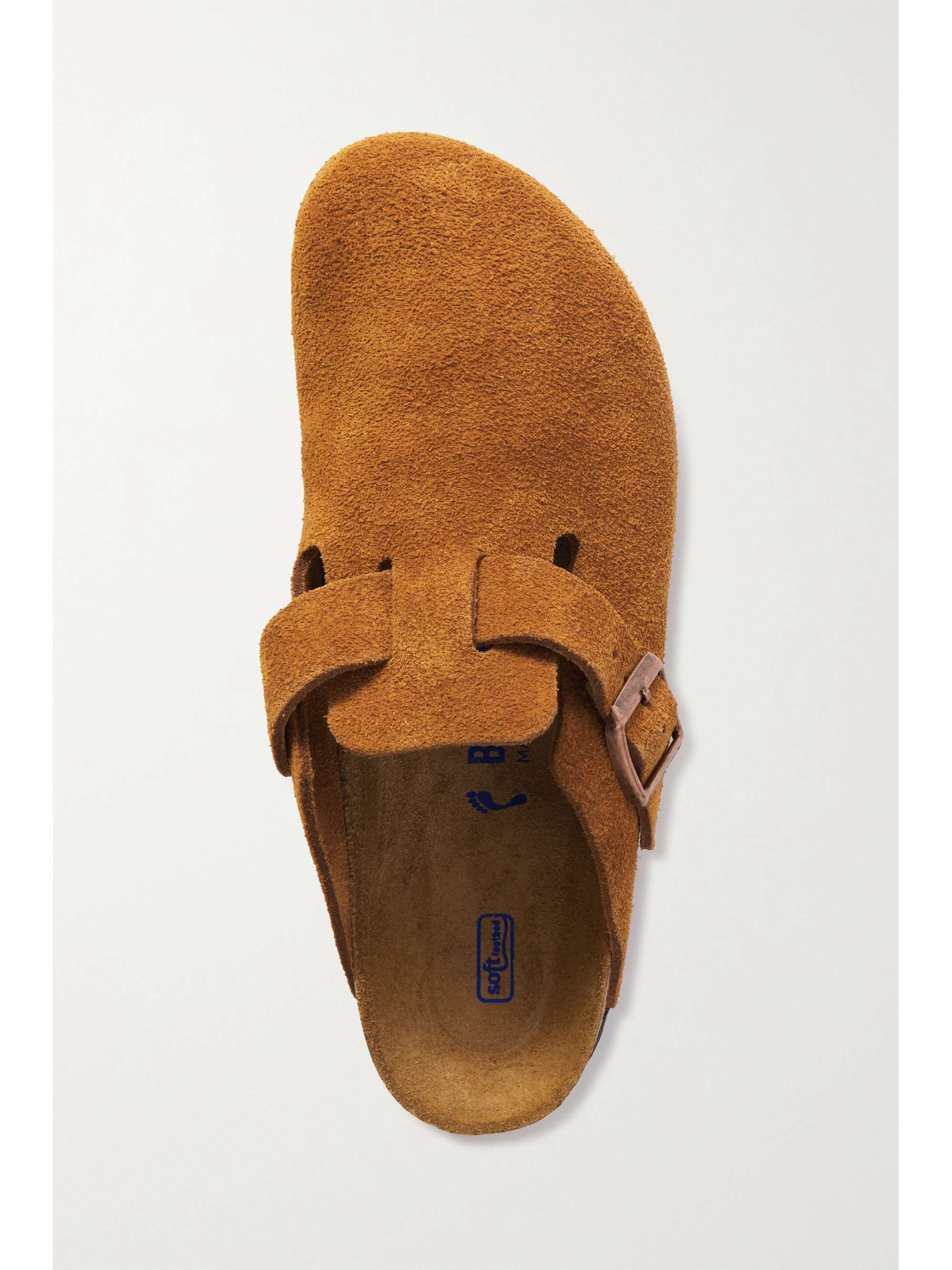 BIRKENSTOCK Boston suede clogs