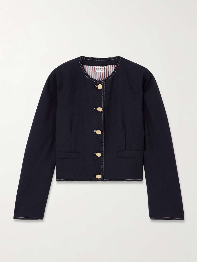 Thom Browne Cropped Wool Jacket
