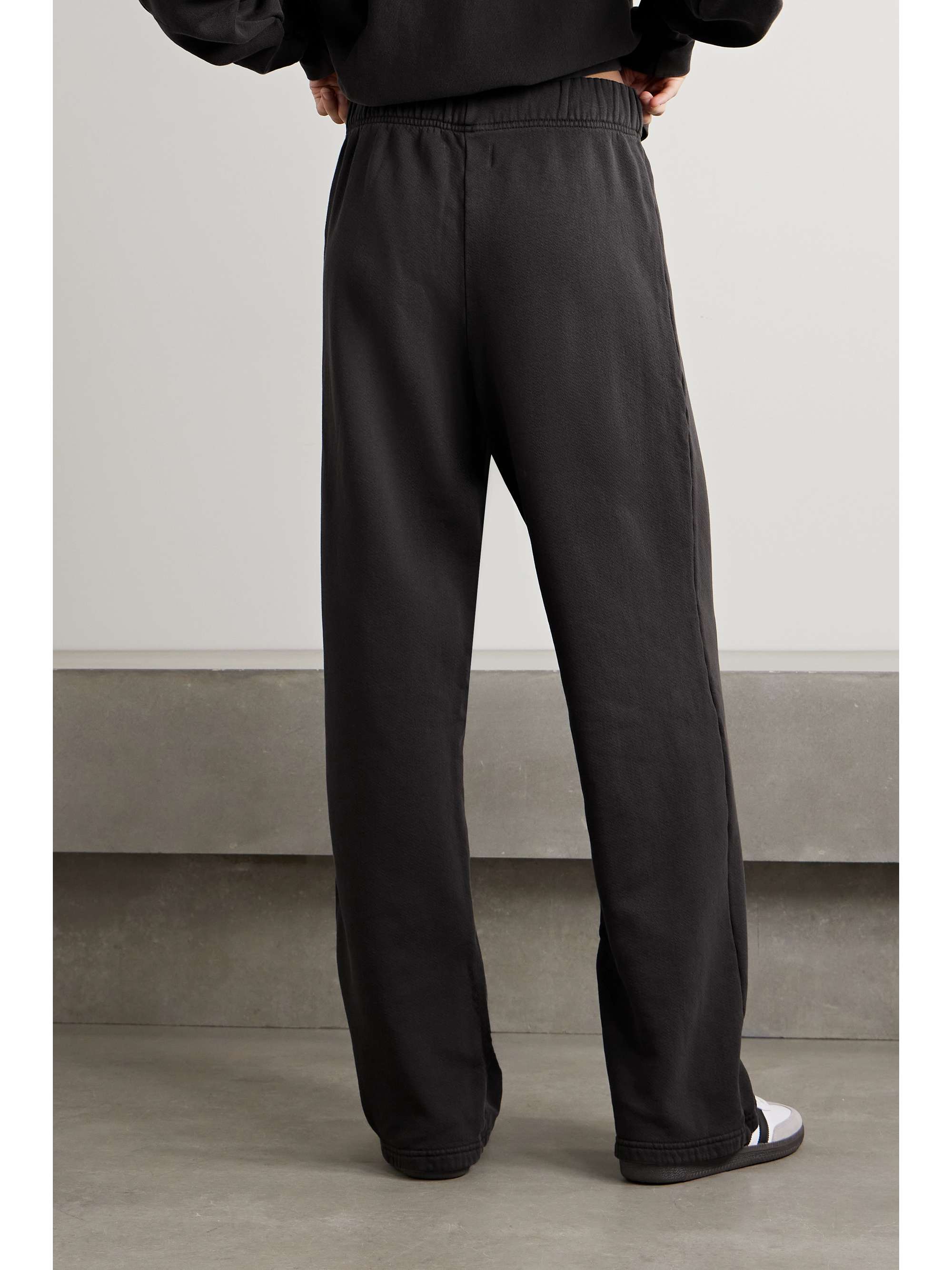 LES TIEN Eazy cotton-jersey track pants | NET-A-PORTER