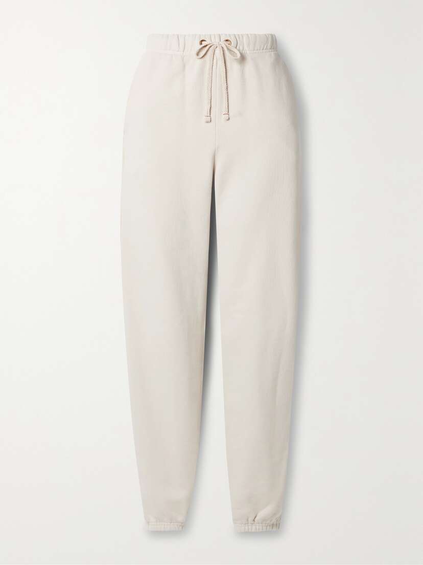 Les Tien Dylan Tapered Cotton-jersey Track Pants