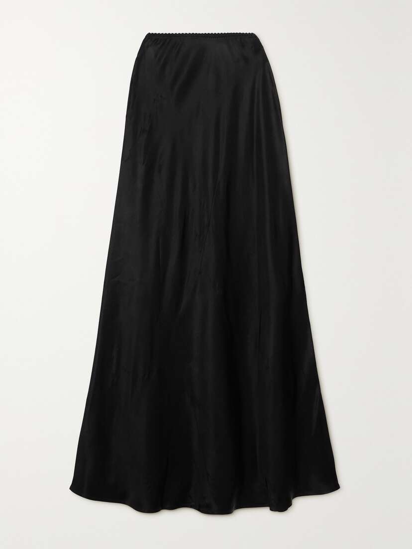 Sleeper + Net Sustain 90s Lenzing™ Ecovero™-satin Maxi Skirt -  - x large