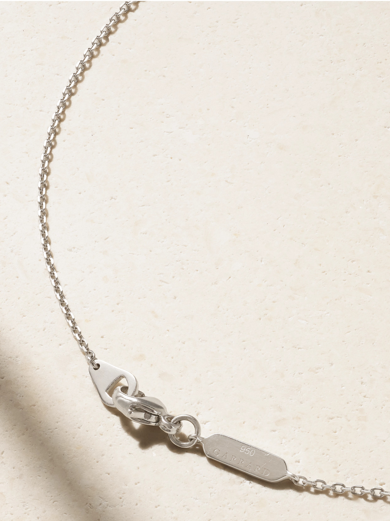 Garrard Fanfare Symphony 18-karat White Gold Multi-stone Necklace