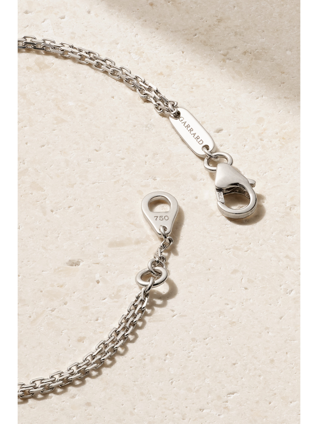 Garrard Fanfare Symphony 18-karat White Gold Diamond Bracelet In Gold