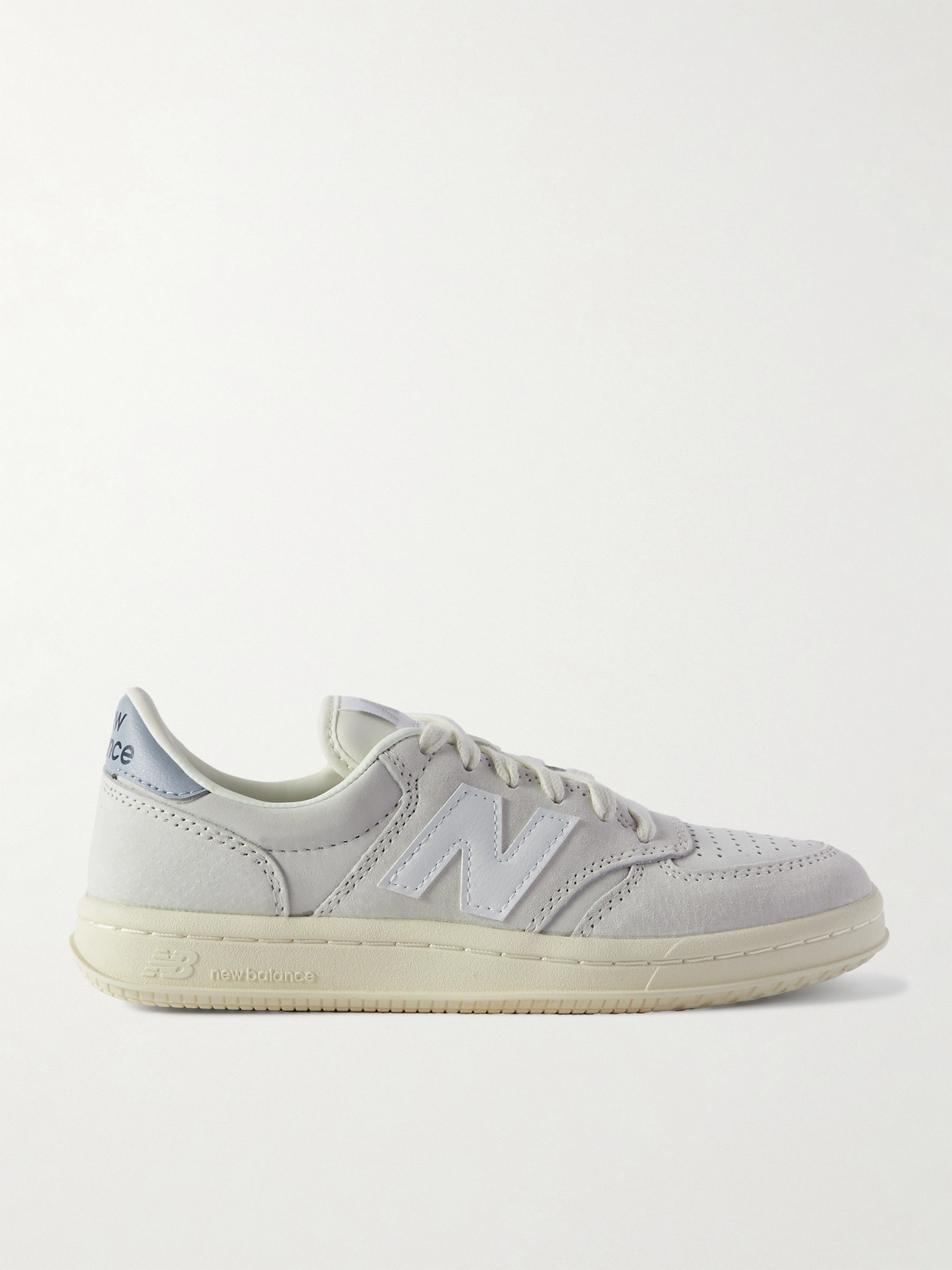 New Balance - Ct500 Leather-trimmed Suede And Nubuck Sneakers - Off-white
