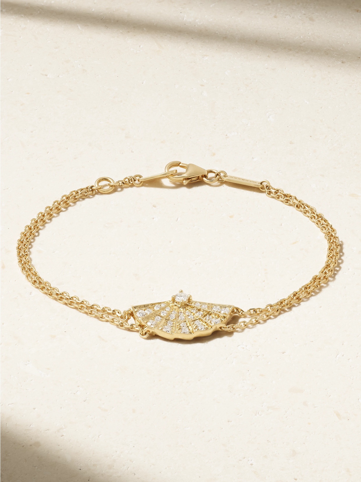 Garrard - 18-karat Gold Diamond Bracelet - One size